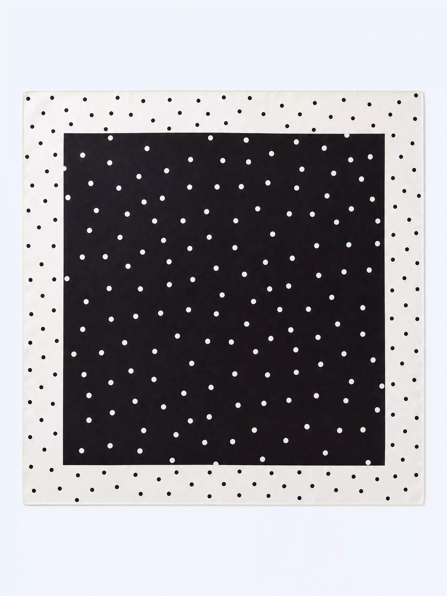 OMNES Tahiti Polka Dot headscarf 68x68cm - British product