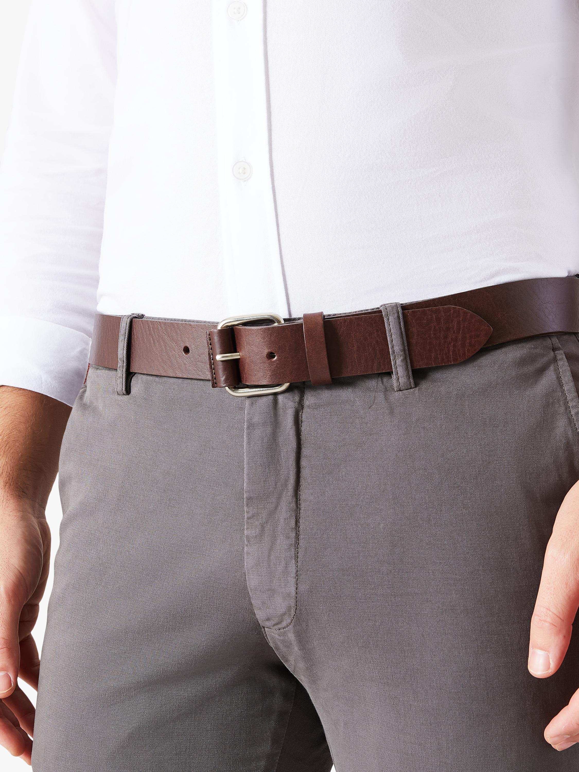 SPOKE Ganache leather belt, UK version