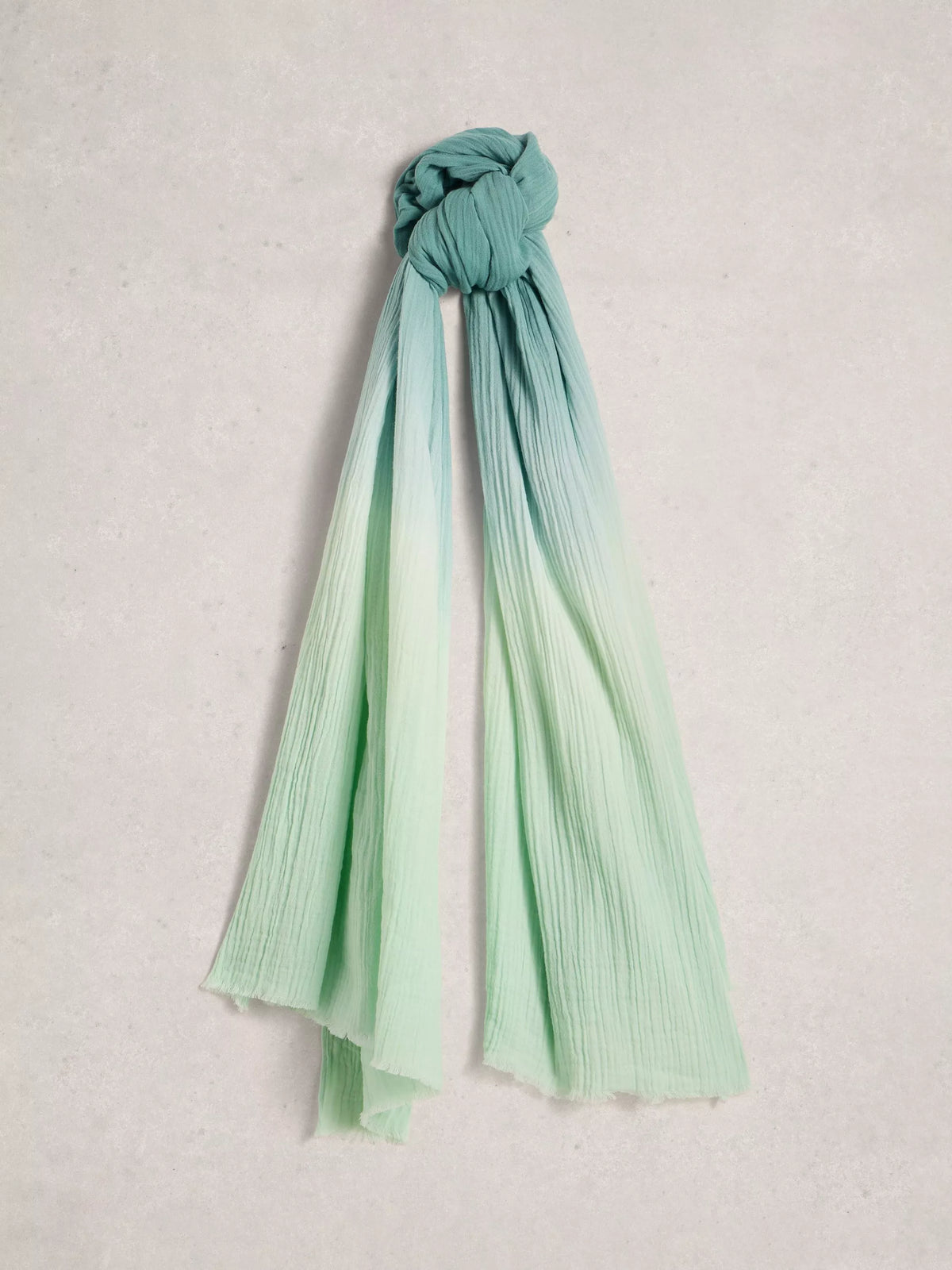 White Stuff Jessie Ombre Scarf Blue/Multi - British product