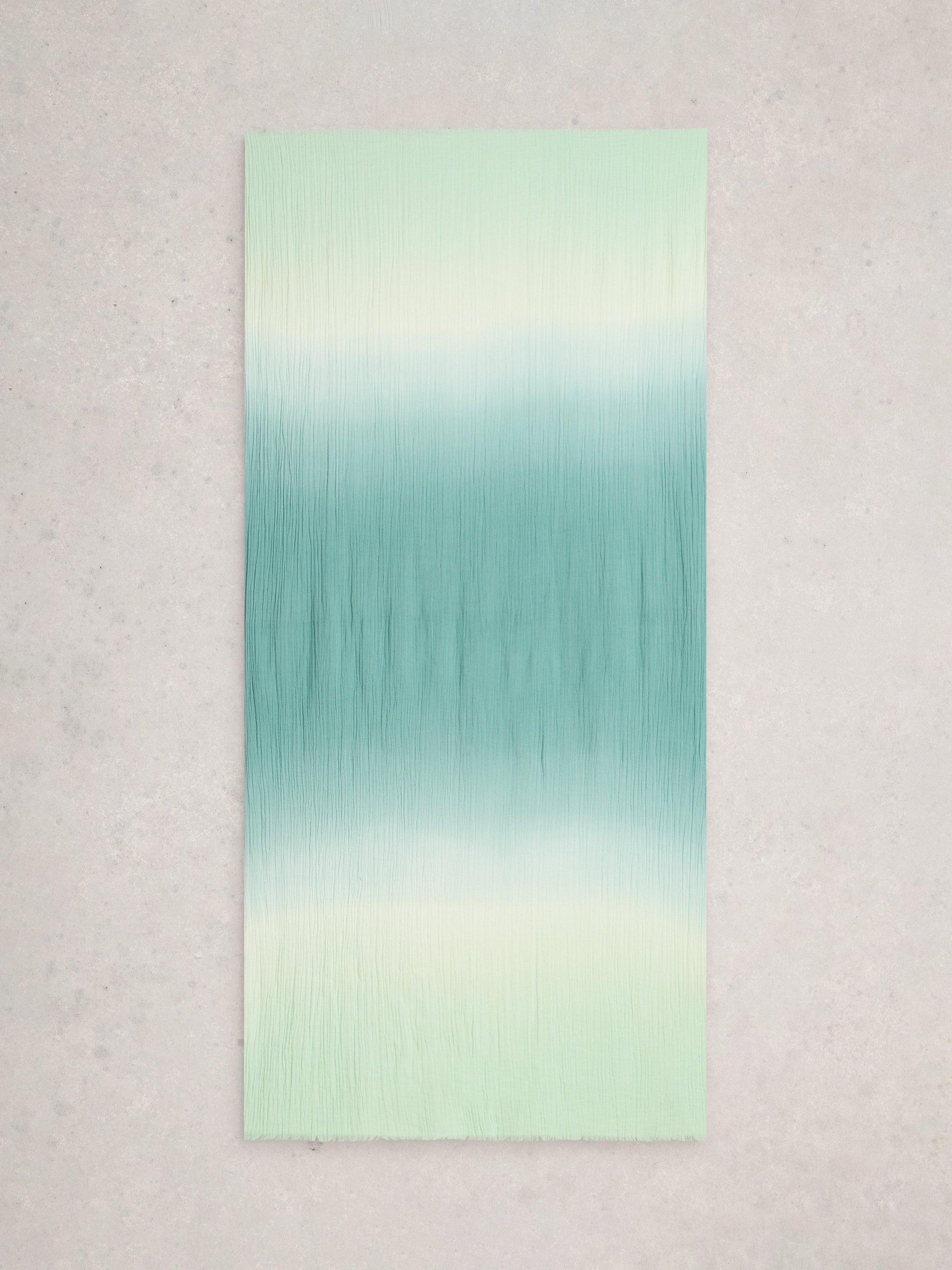 White Stuff Jessie Ombre Scarf Blue/Multi - British product