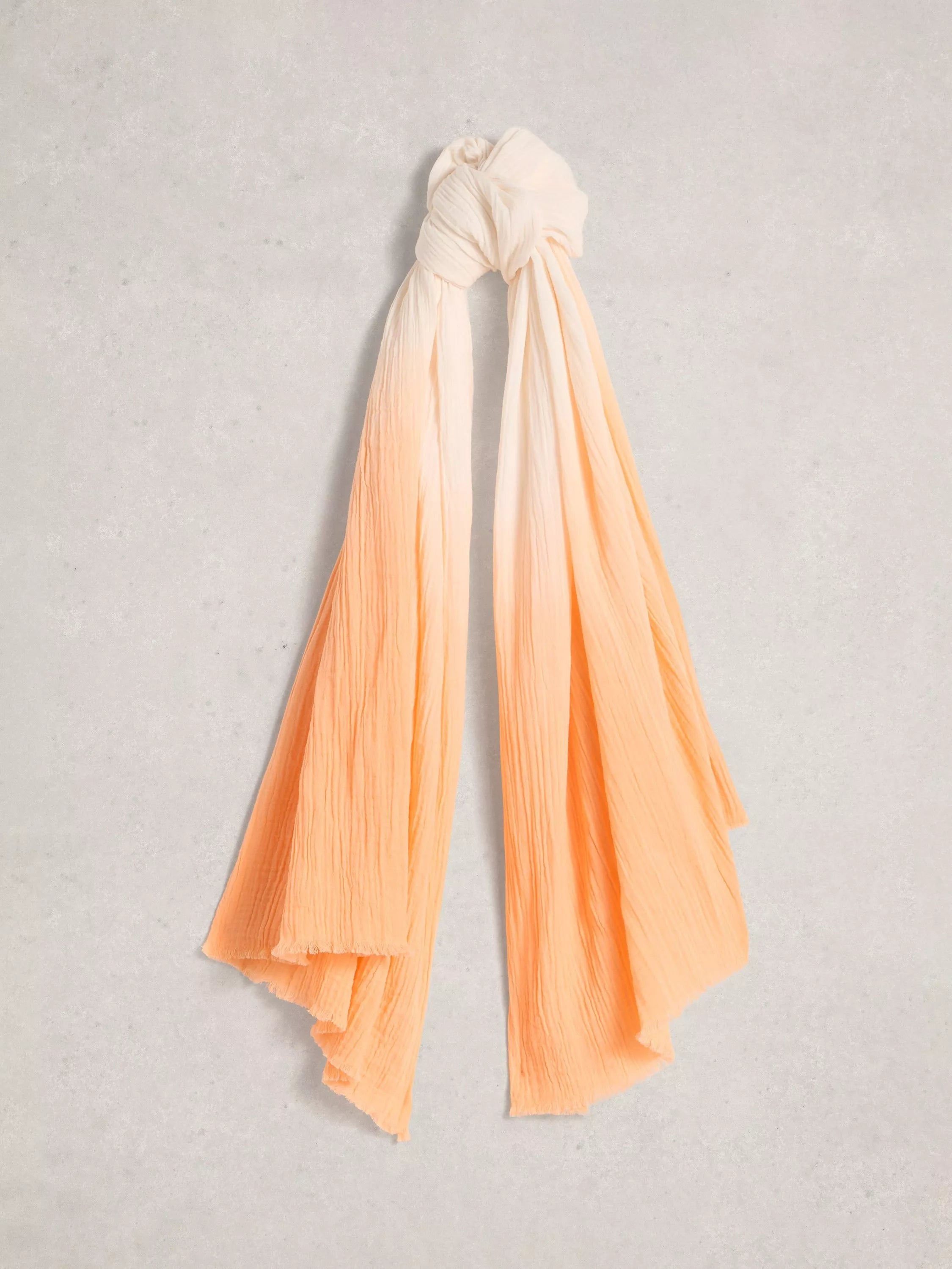 White Stuff Jessie Ombre Scarf in orange multi - British product