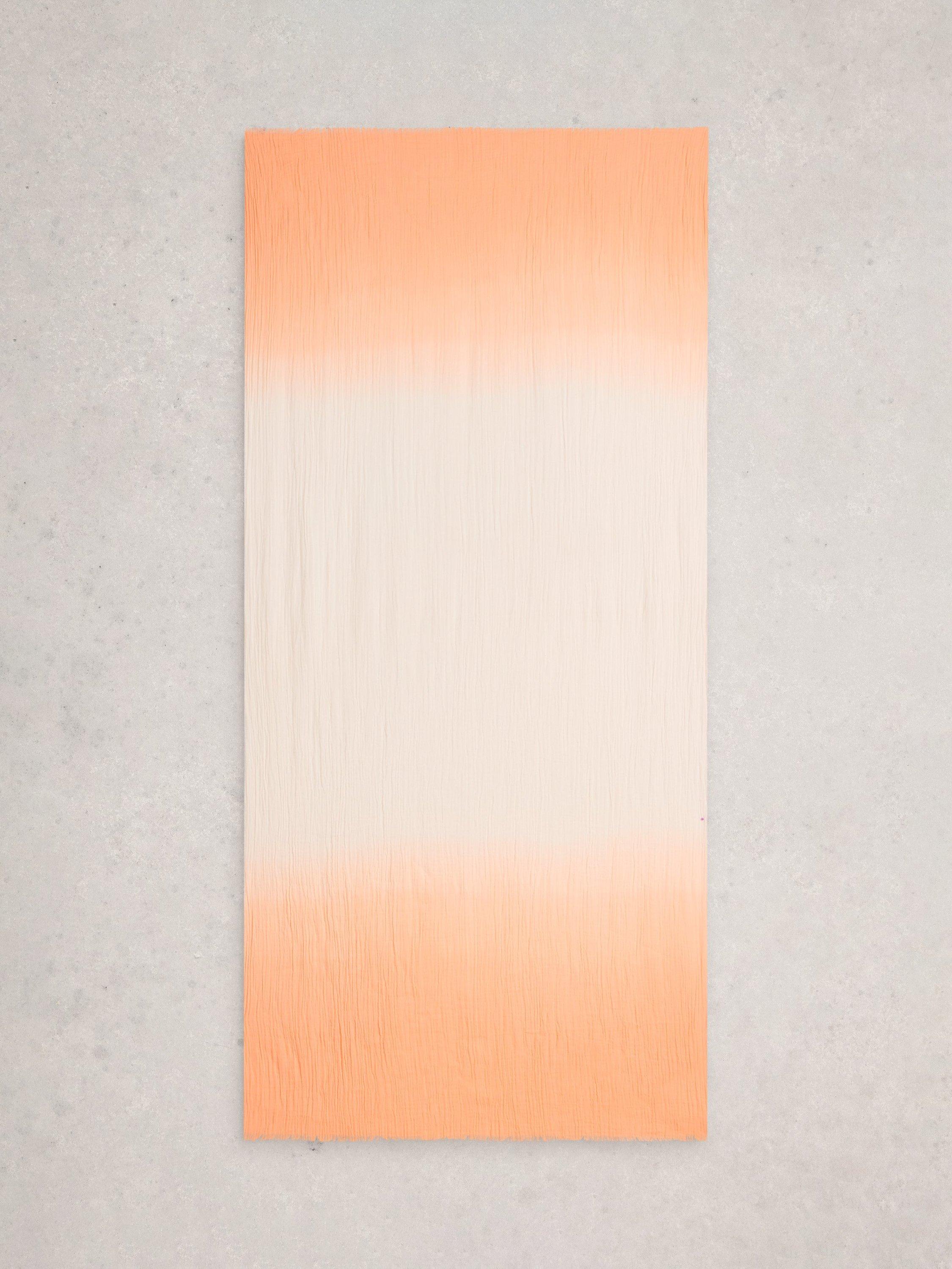 White Stuff Jessie Ombre Scarf in orange multi - British product