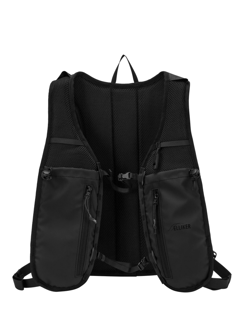 ELLIKER Rigg Hydration Backpack Black 6L (British brand)