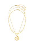 Orelia multi-row gold necklace - British product