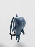 Mango Kids' Shark Backpack, Blue