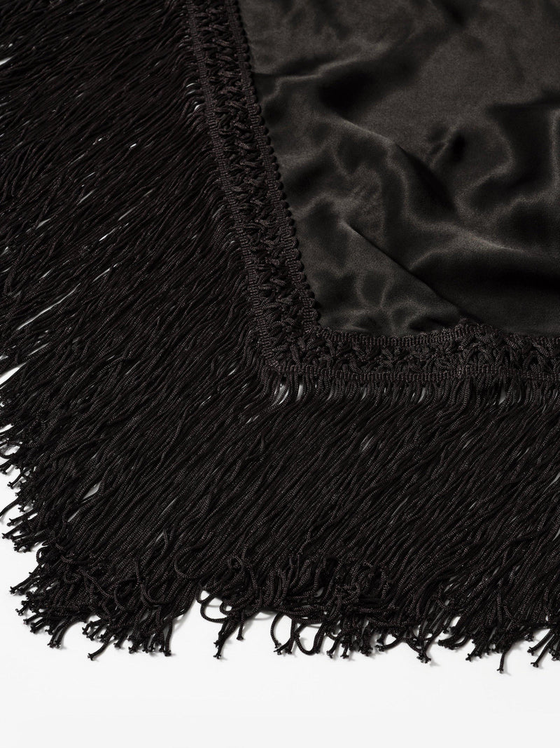 Mint Velvet satin waist scarf brown (British brand)