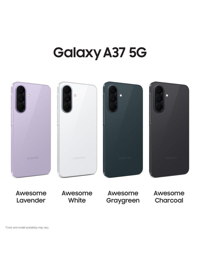 Samsung Galaxy A37 5G smartphone with 8GB RAM - British product