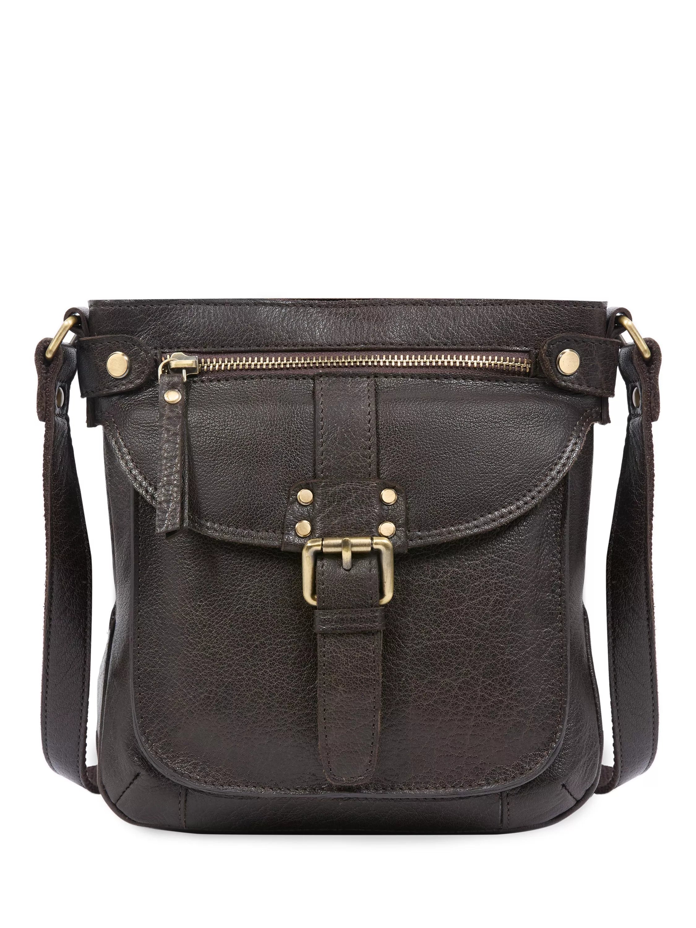 Celtic & Co crossbody bag chocolate, imported from the UK