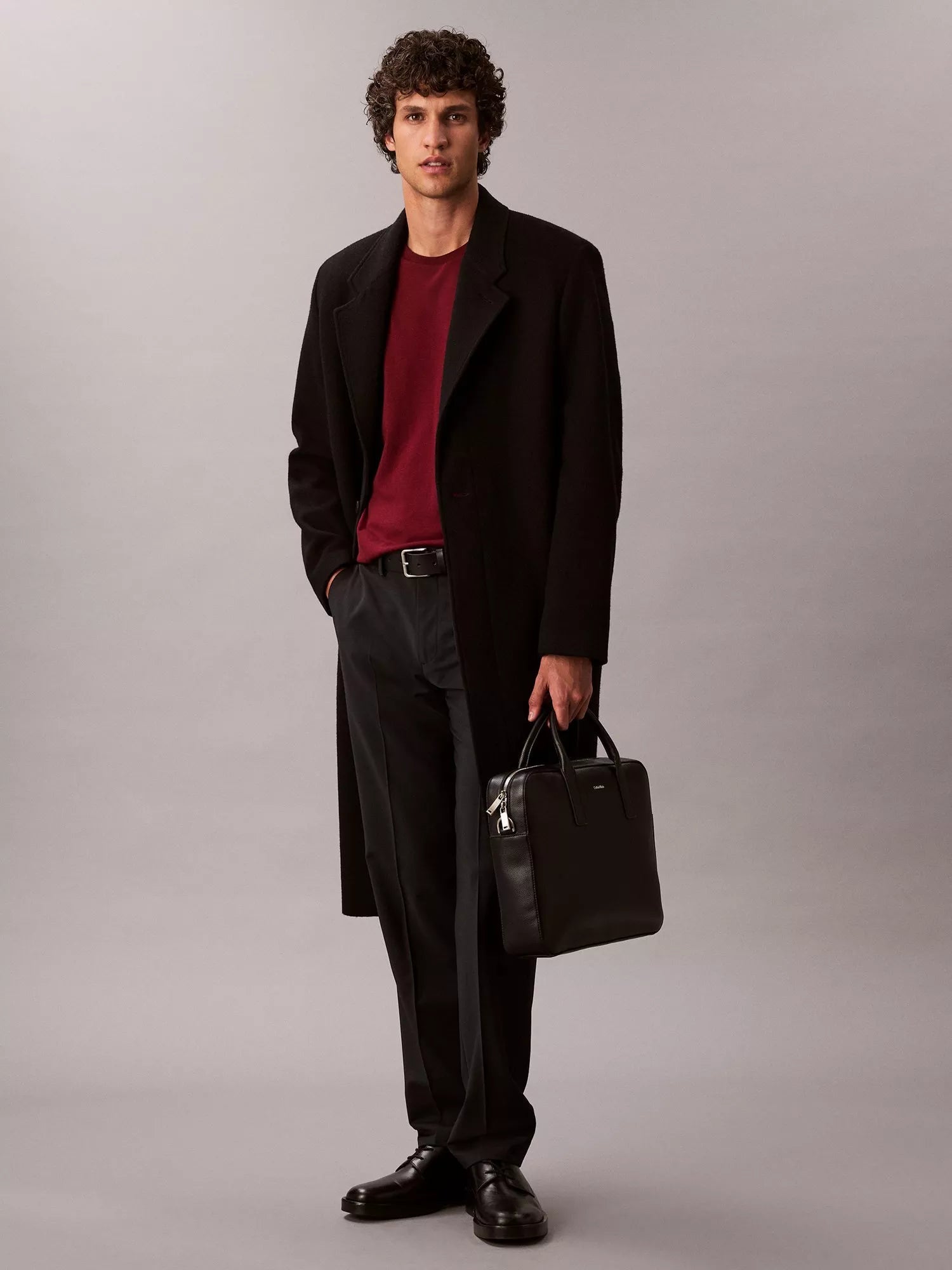 Calvin Klein commuter bag black satchel, UK version