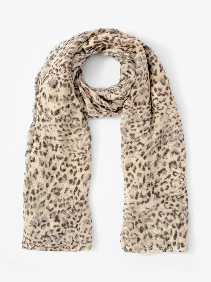 Mint Velvet leopard print lightweight scarf 100x180cm, UK version