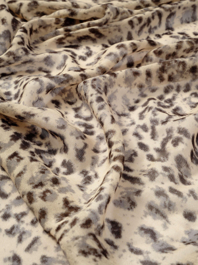 Mint Velvet leopard print lightweight scarf 100x180cm, UK version