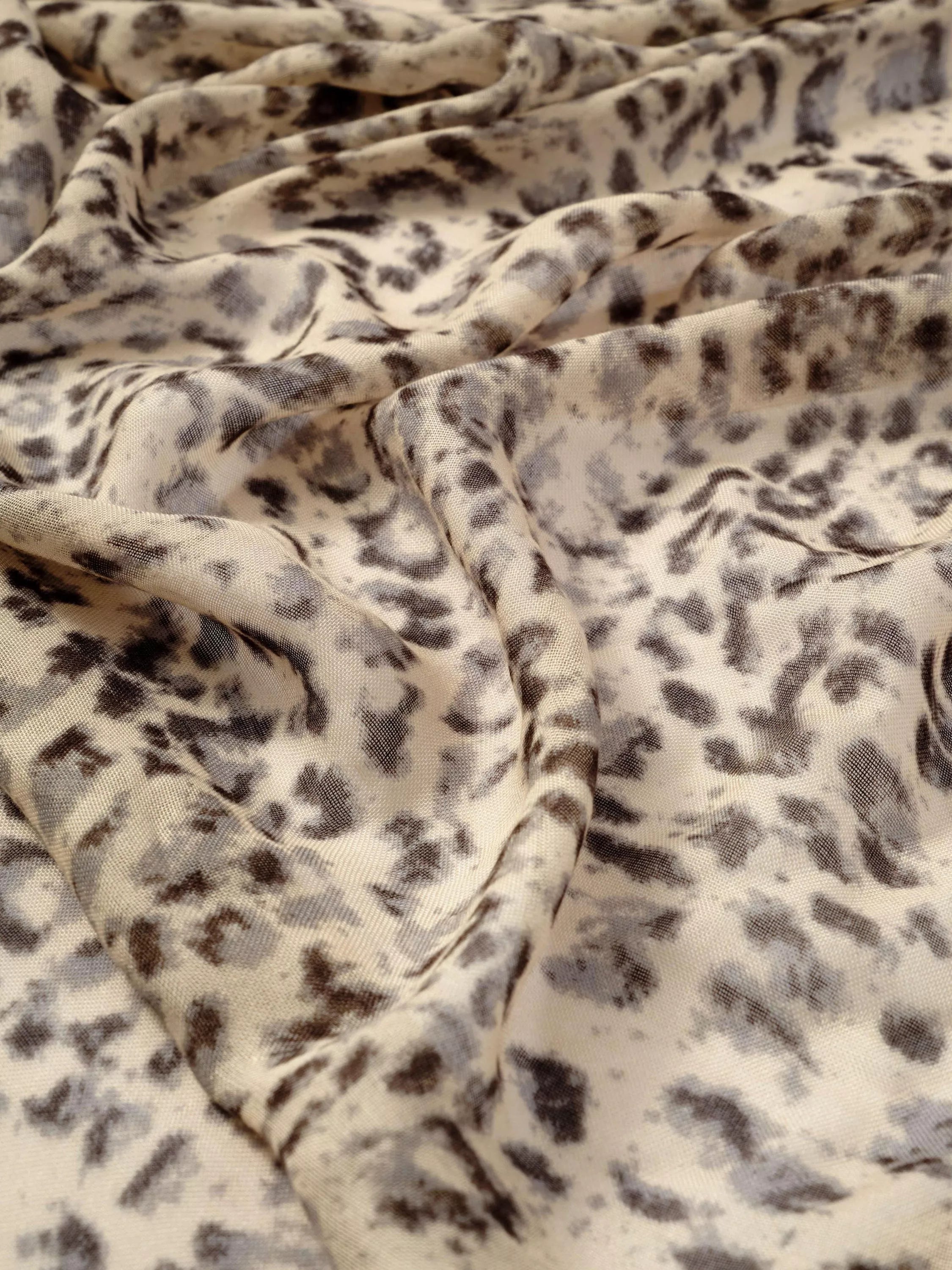 Mint Velvet leopard print lightweight scarf 100x180cm, UK version