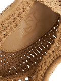 Dune London textured grab bag natural - British product