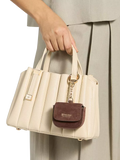Dune London Mini Pleated Tote Bag Ecru, UK version