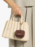 Dune London Mini Pleated Tote Bag Ecru, UK version