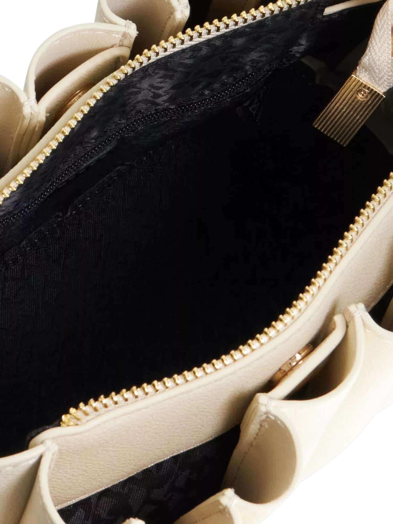 Dune London Mini Pleated Tote Bag Ecru, UK version