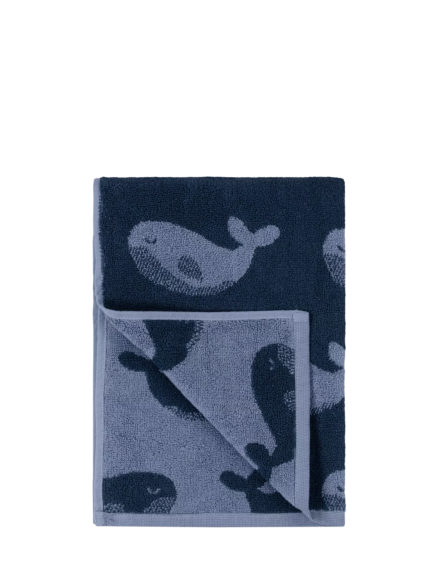 Little Green Radicals whale hooded towel blue, imported from the UK