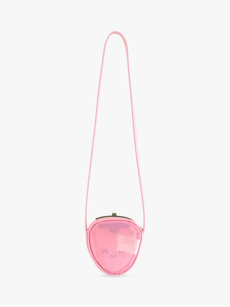 Lindex kids strawberry shoulder bag light pink, imported from the UK