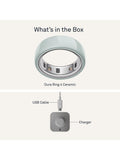 Oura Ring 4 Ceramic smart ring, UK version