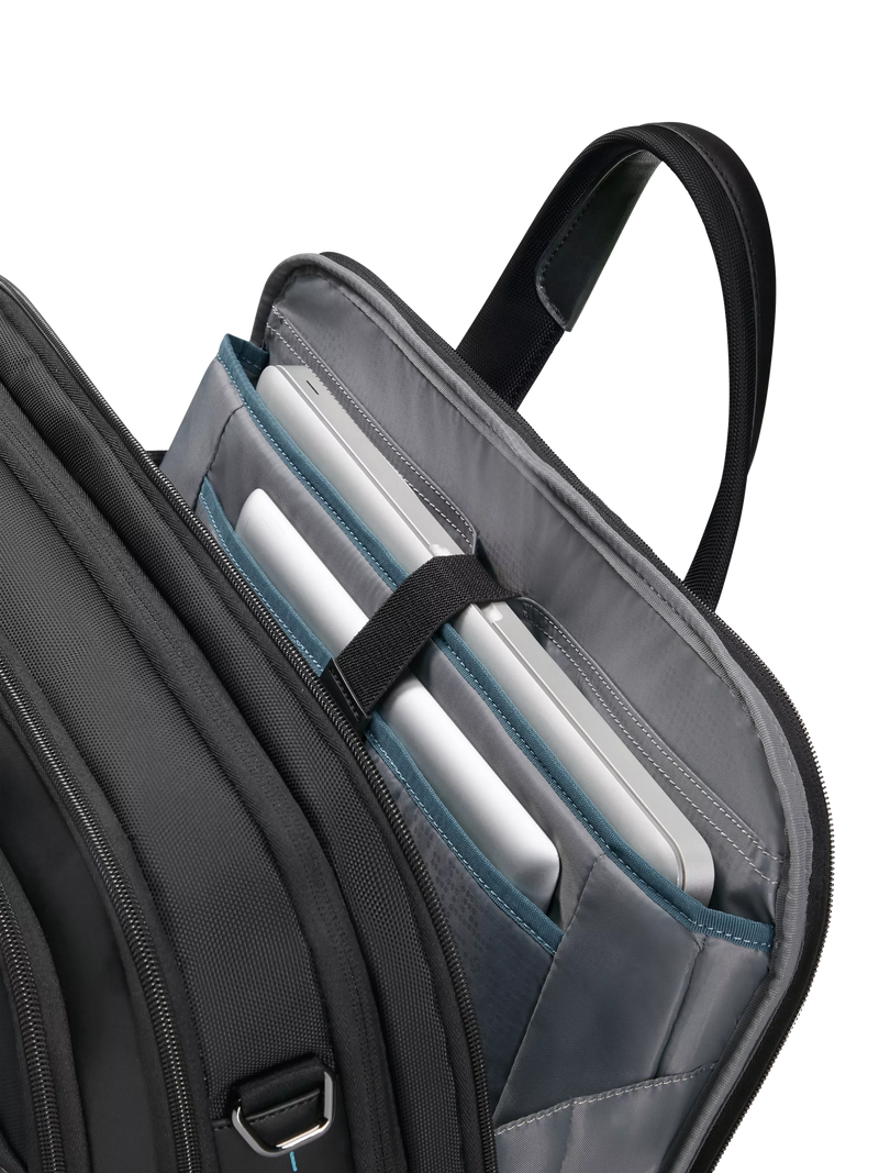 Samsonite Spectrolite briefcase black 16/23L, imported from the UK