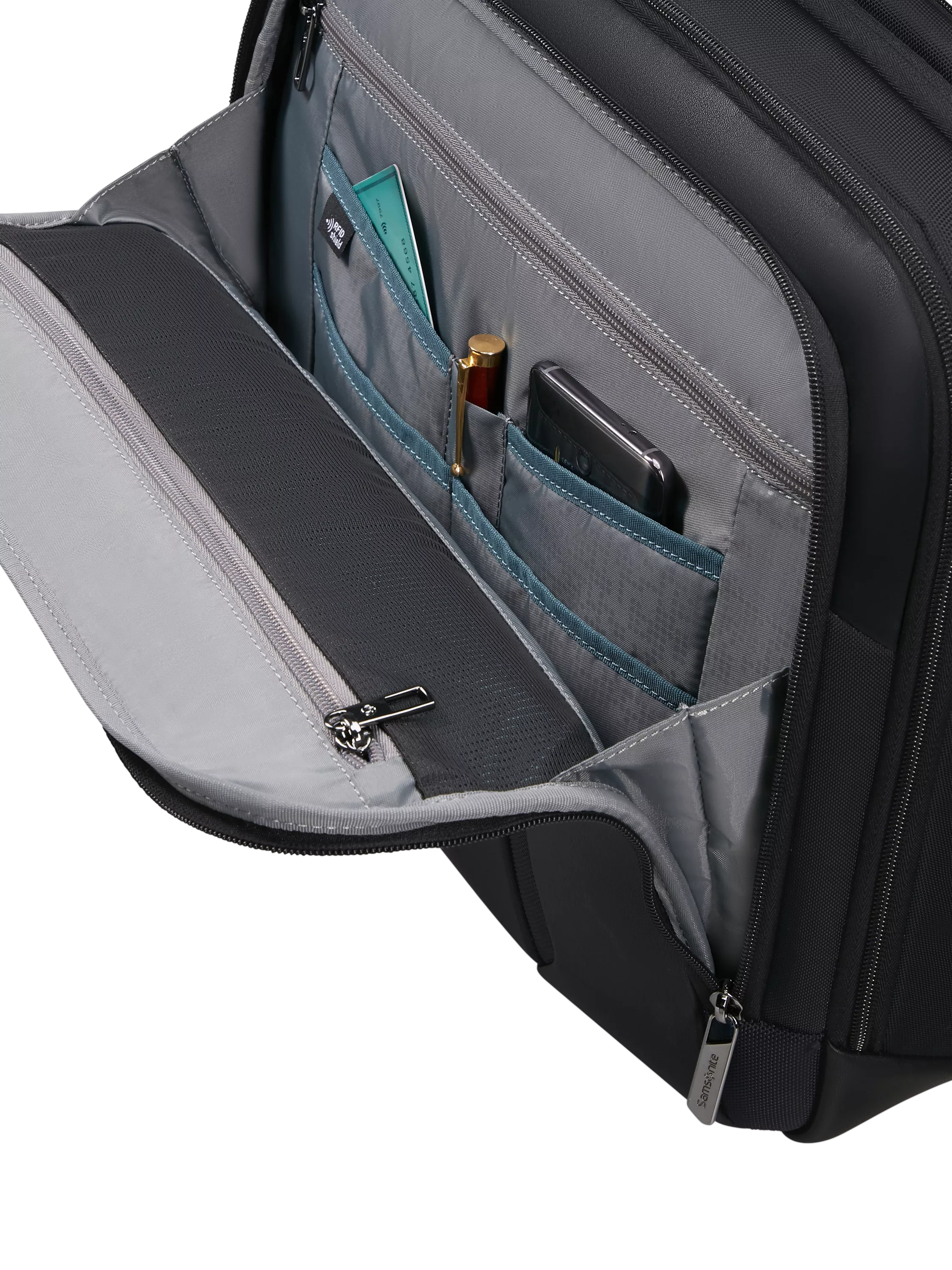 Samsonite Spectrolite briefcase black 16/23L, imported from the UK