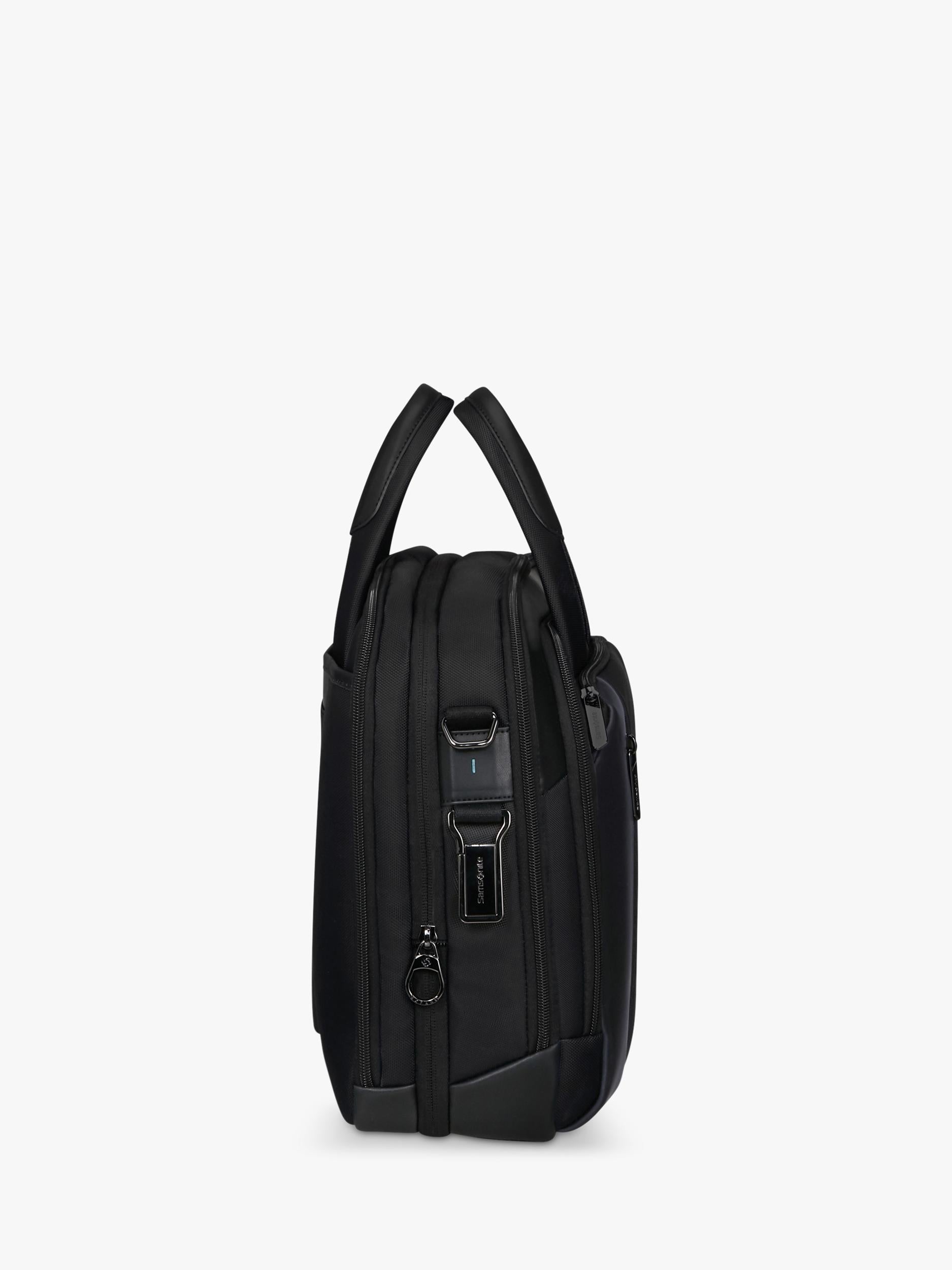 Samsonite Spectrolite briefcase black 16/23L, imported from the UK