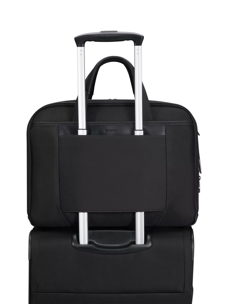 Samsonite Spectrolite briefcase black 16/23L, imported from the UK