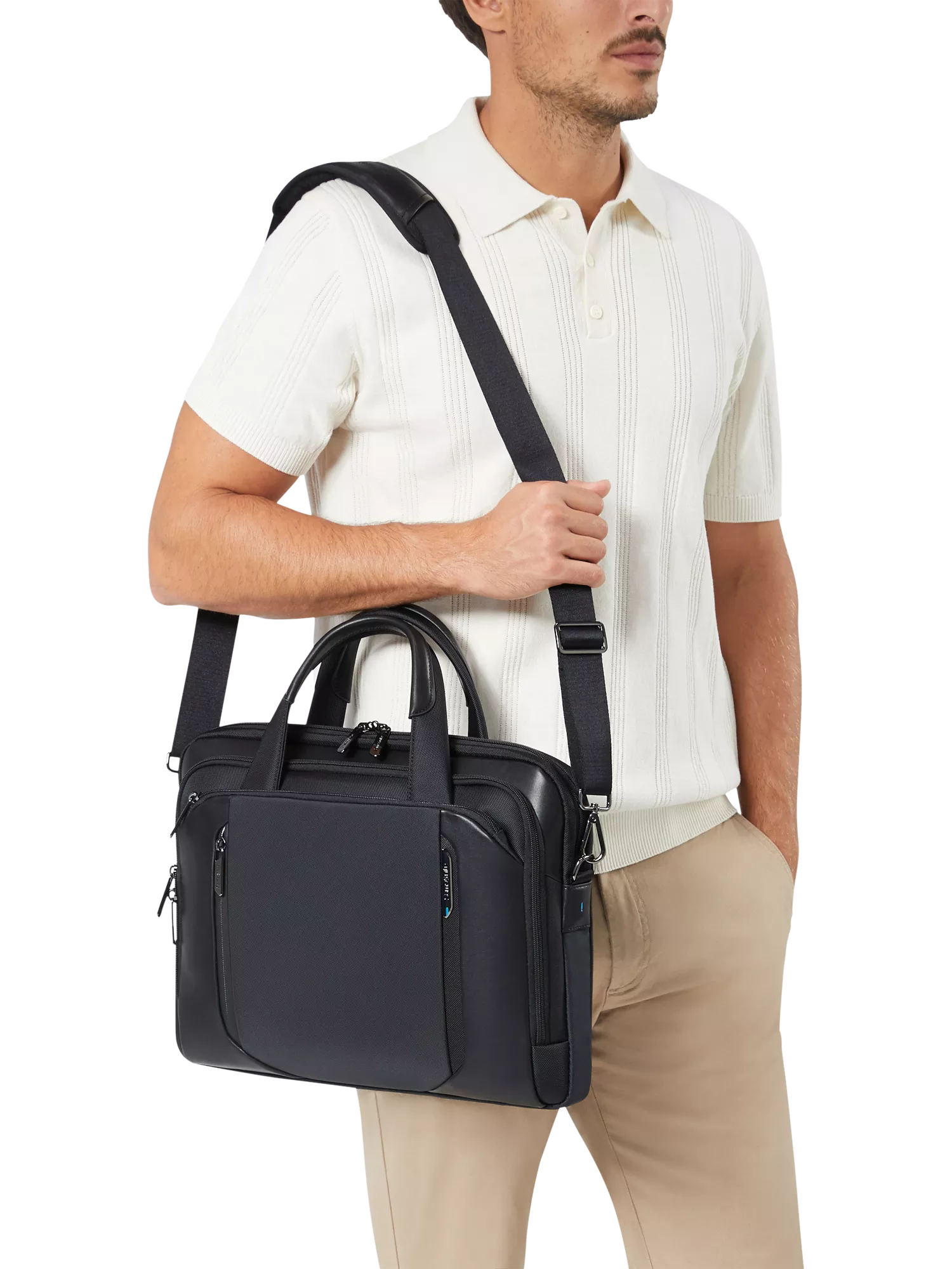 Samsonite Spectrolite twin handle briefcase 11L black - British product