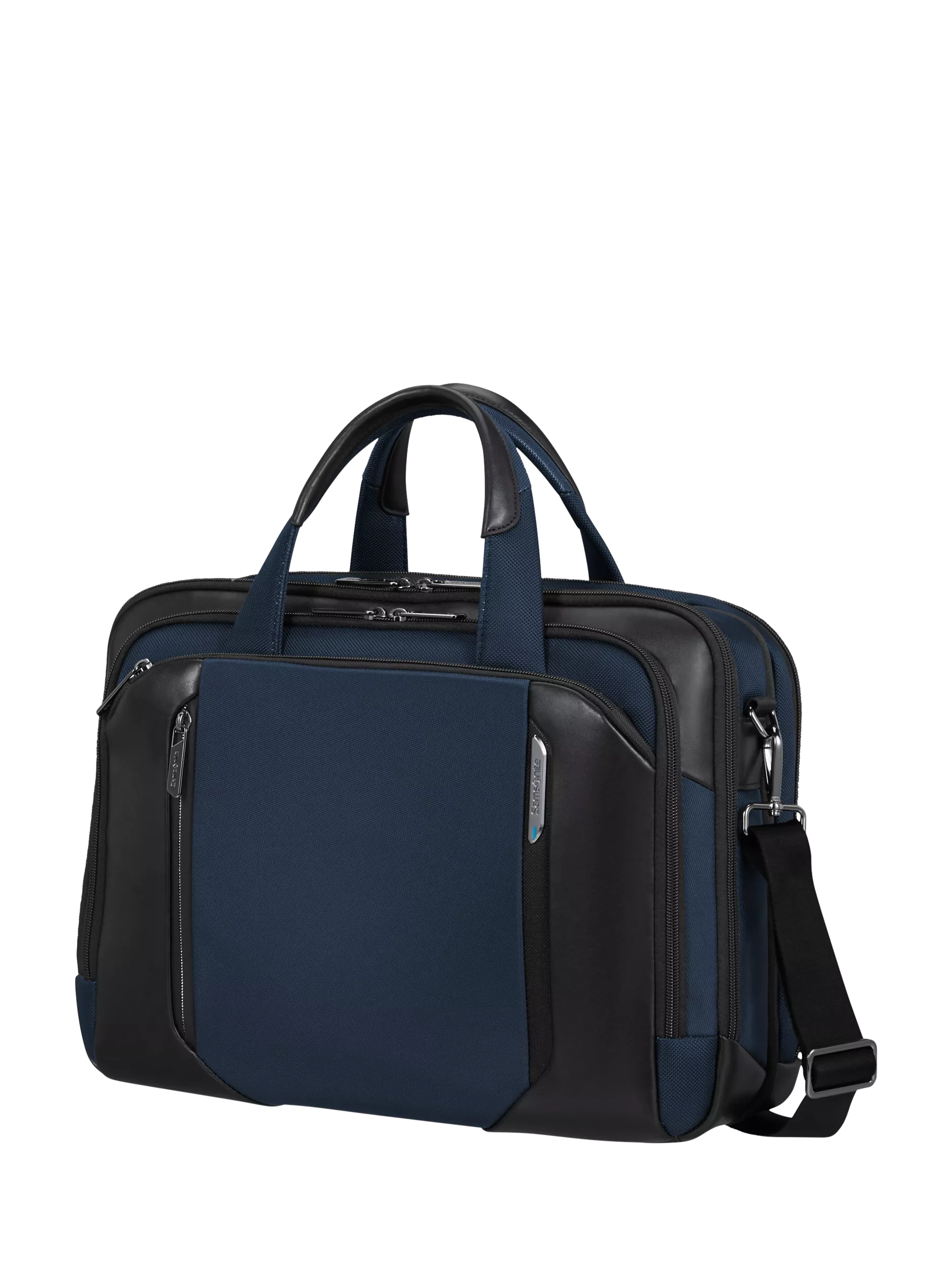 Samsonite Spectrolite twin handle briefcase 16/23L blue (British brand)