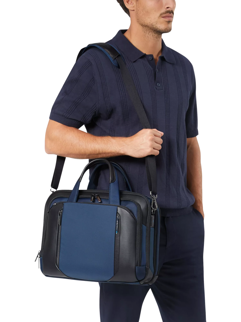 Samsonite Spectrolite twin handle briefcase 16/23L blue (British brand)