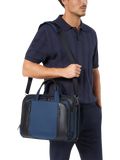 Samsonite Spectrolite twin handle briefcase 16/23L blue (British brand)