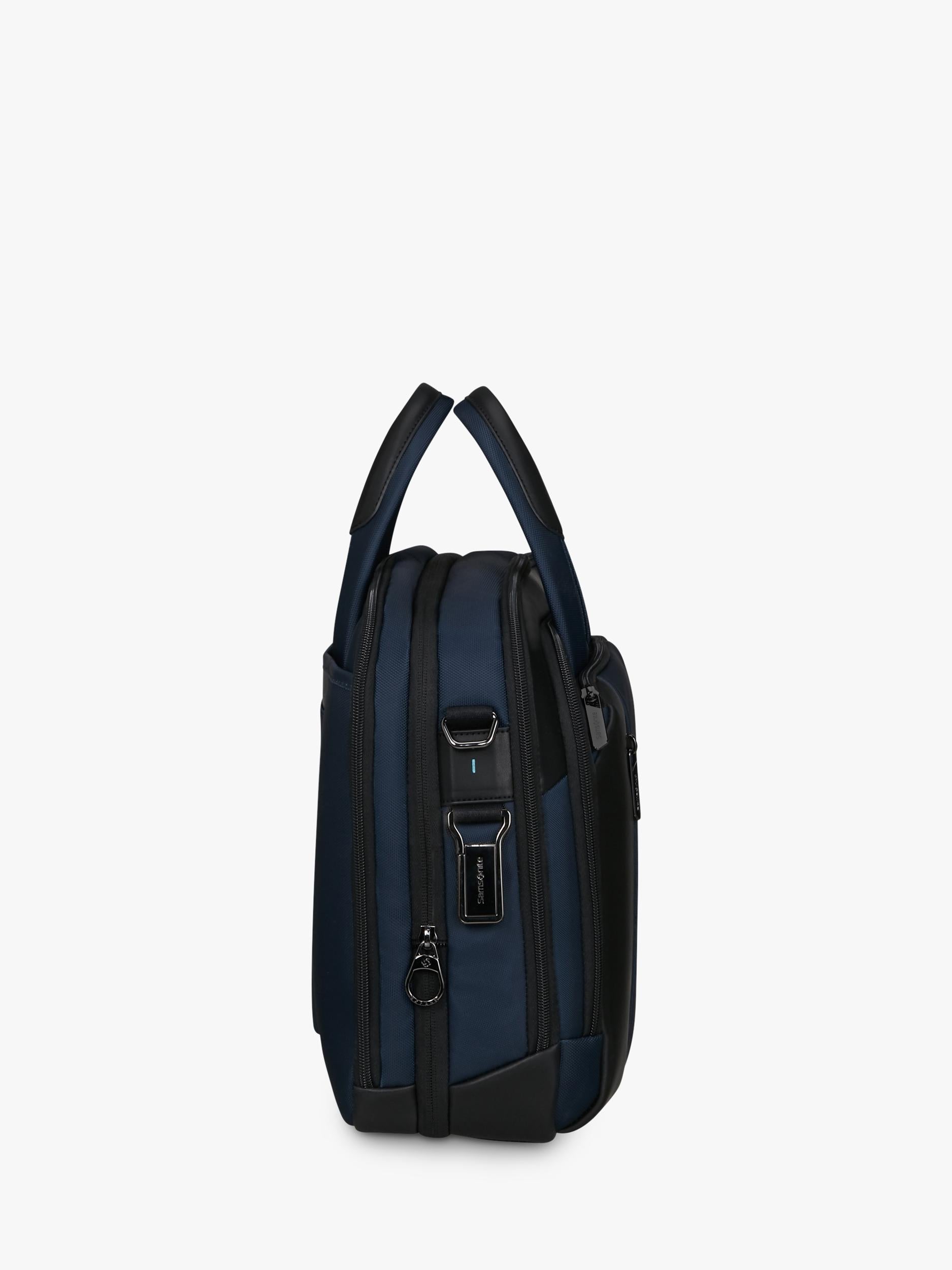Samsonite Spectrolite twin handle briefcase 16/23L blue (British brand)