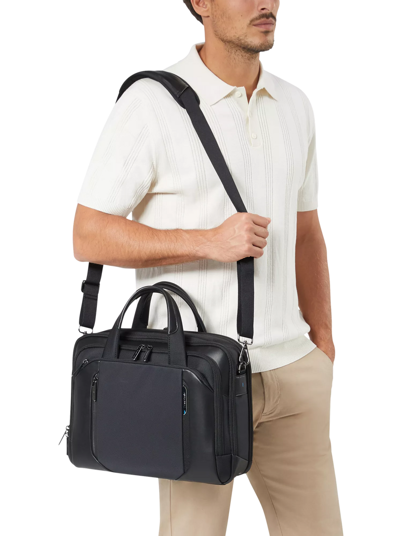 Samsonite Spectrolite Twin Handle briefcase 14L black, UK version