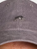 Raging Bull corduroy baseball cap grey - British product