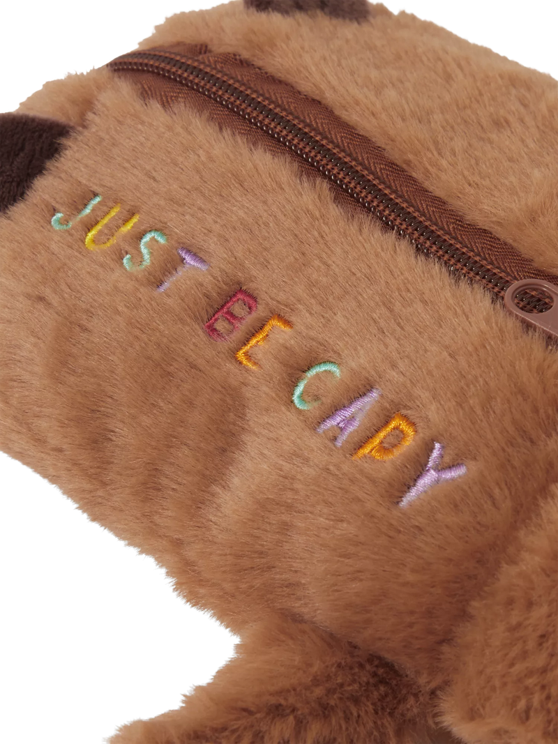Angels by Accessorize fluffy capybara pencil case (British brand)