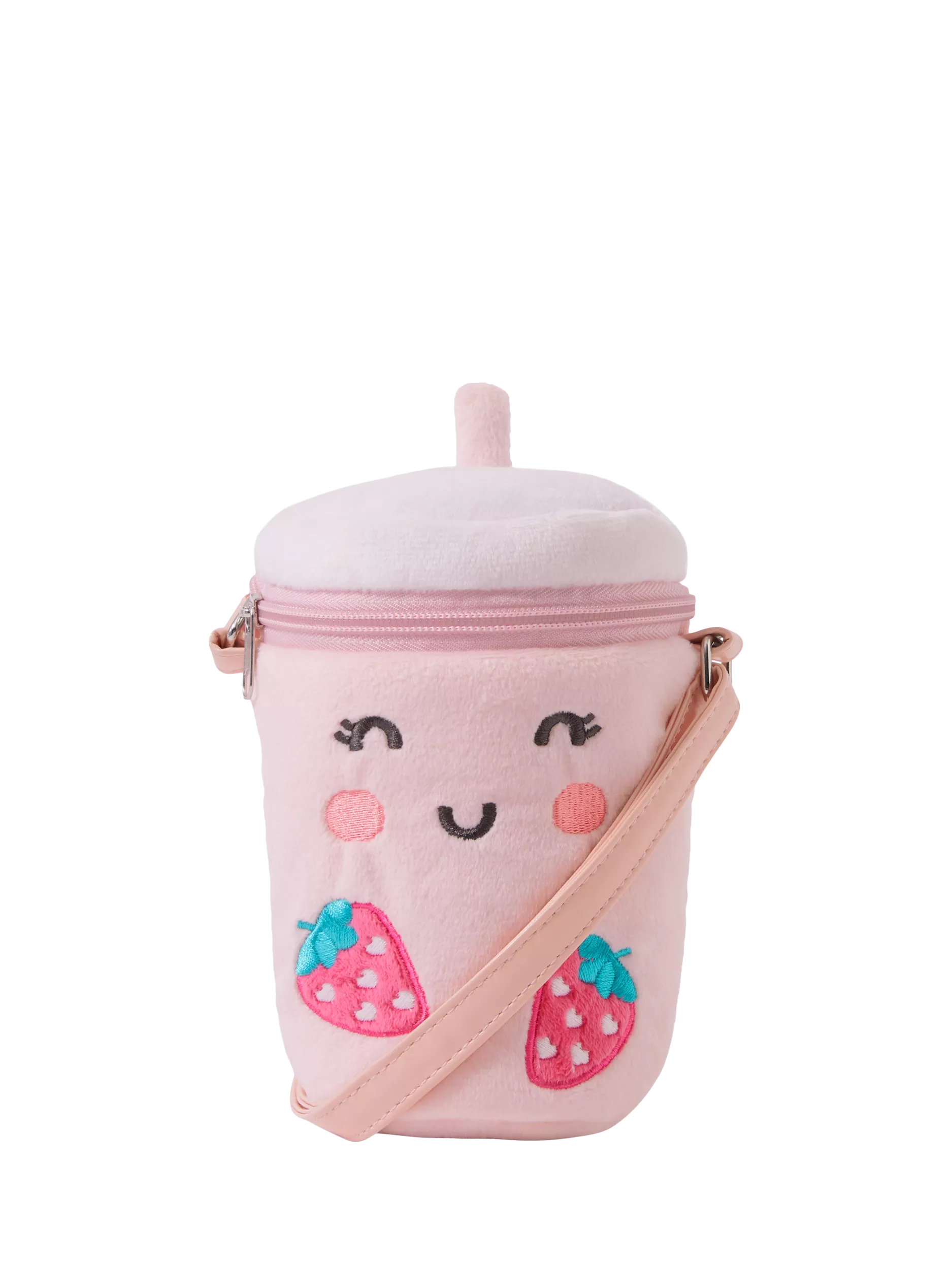 Angels by Accessorize bubble tea crossbody bag pink - British product