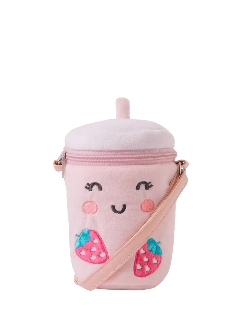 Angels by Accessorize bubble tea crossbody bag pink - British product