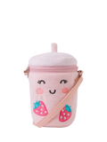 Angels by Accessorize bubble tea crossbody bag pink - British product