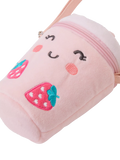 Angels by Accessorize bubble tea crossbody bag pink - British product