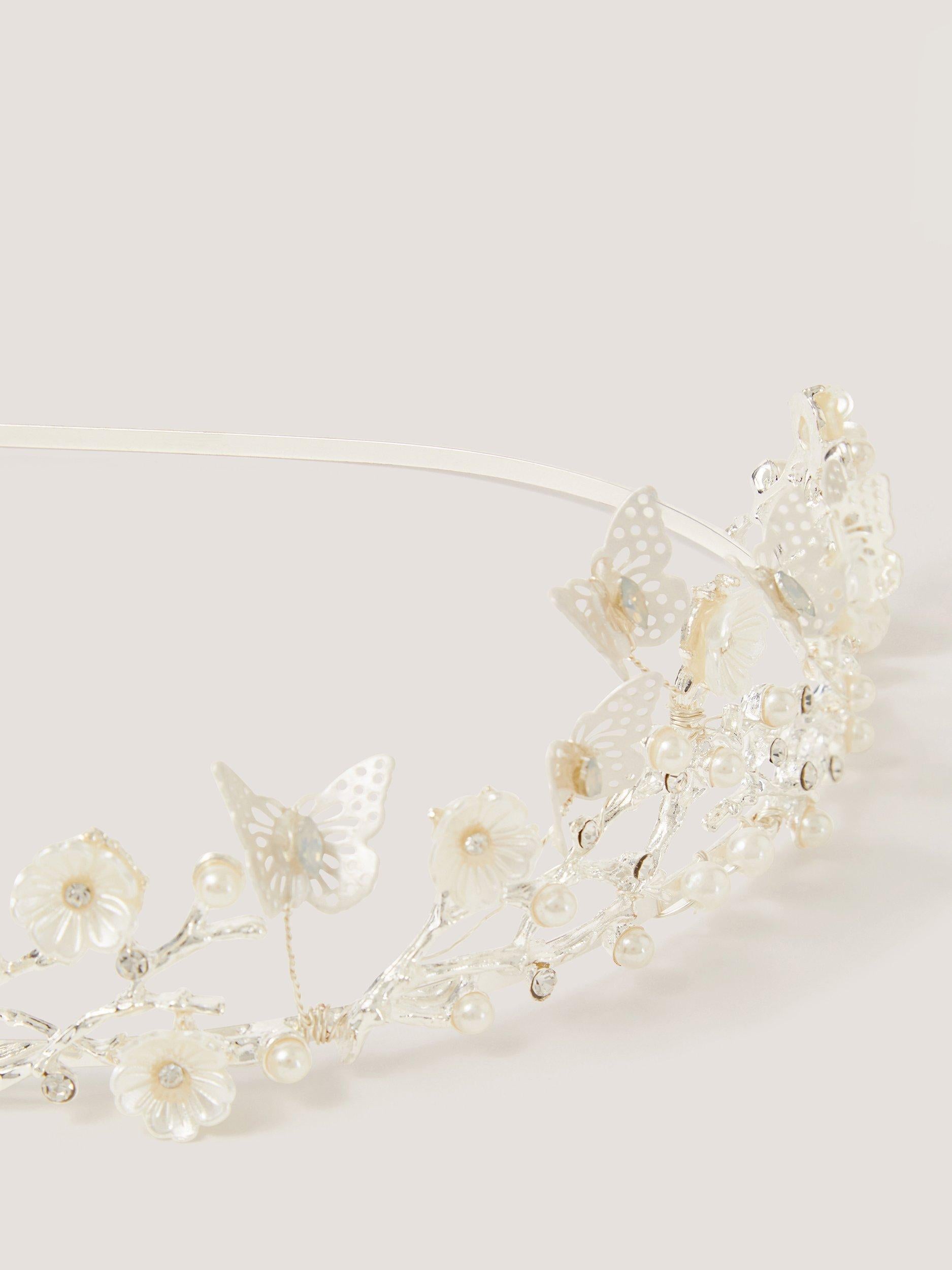 Monsoon kids tiara silver, imported from the UK