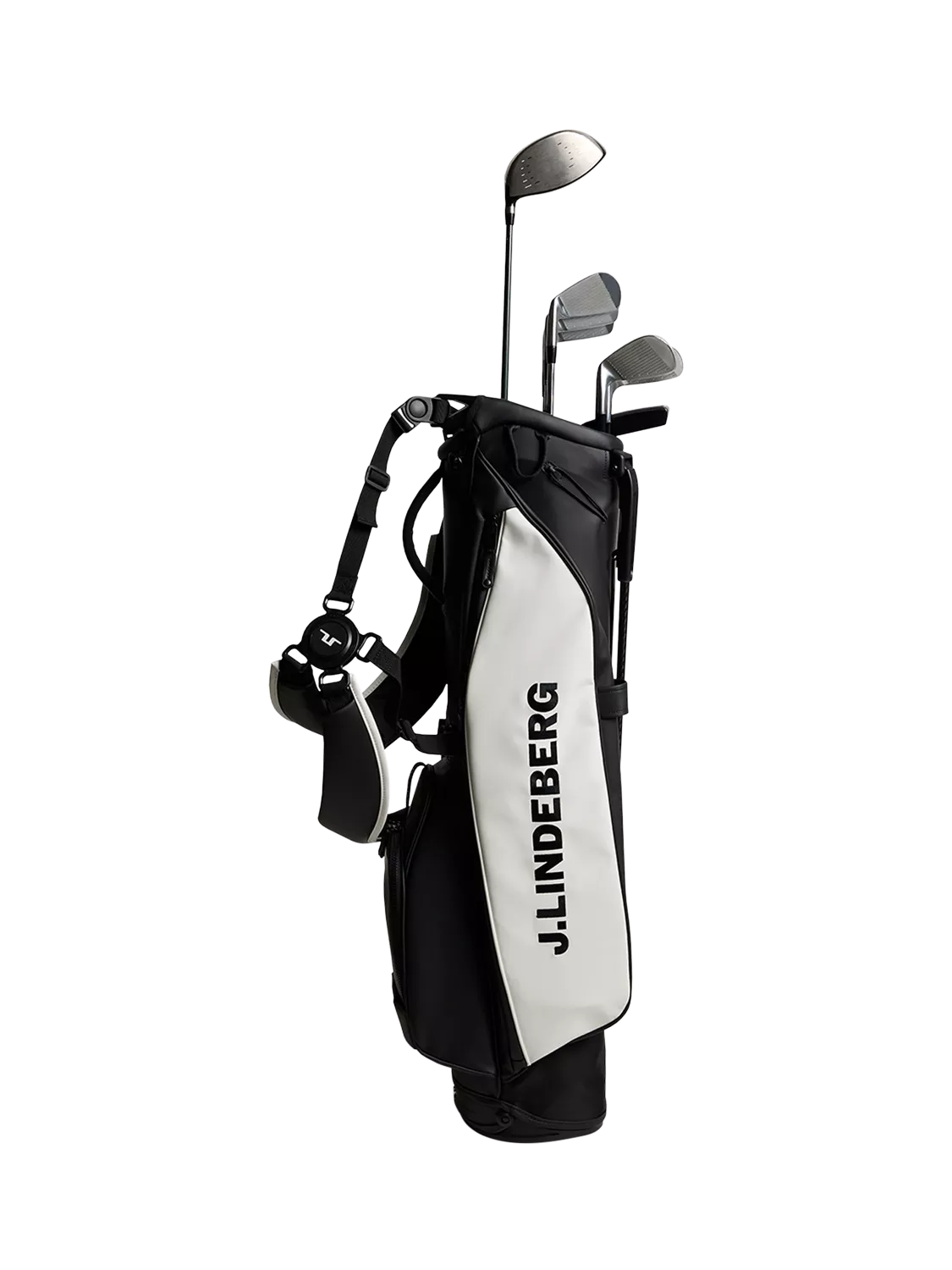 J.Lindeberg Sunday Stand golf bag black (British brand)