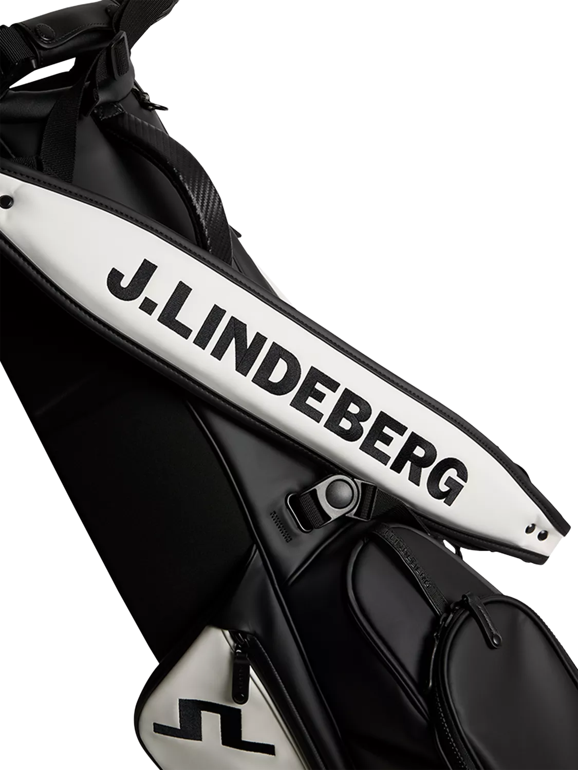 J.Lindeberg Sunday Stand golf bag black (British brand)