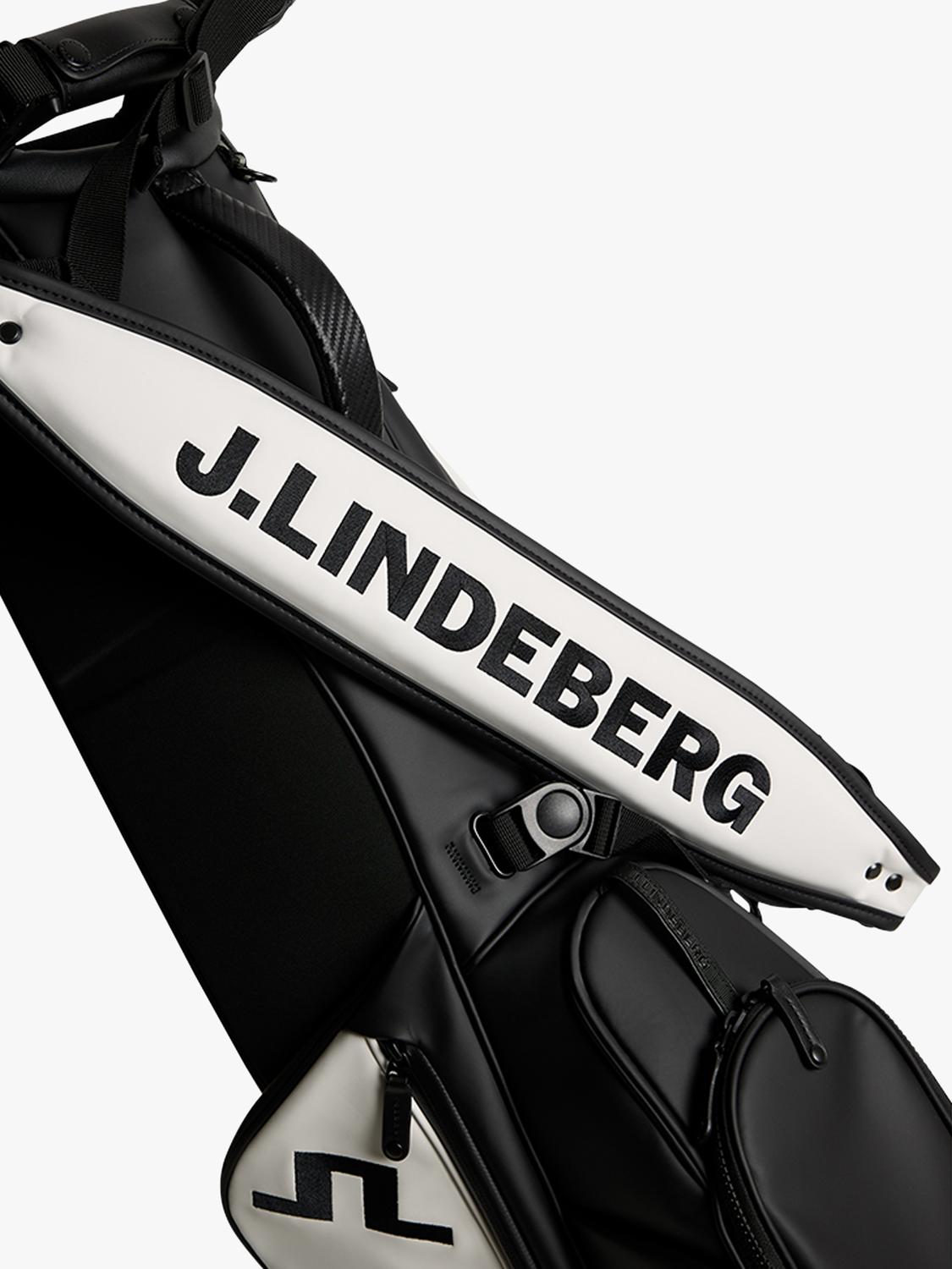 J.Lindeberg Sunday Stand golf bag black (British brand)