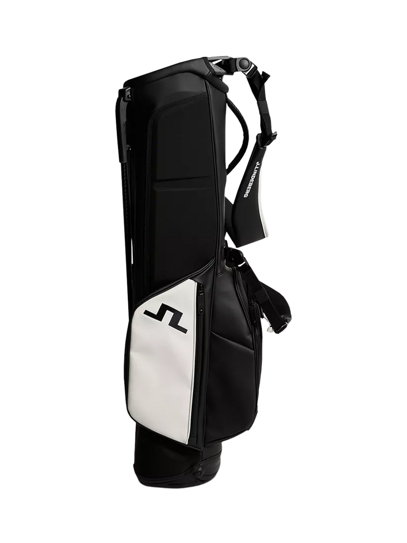 J.Lindeberg Sunday Stand golf bag black (British brand)