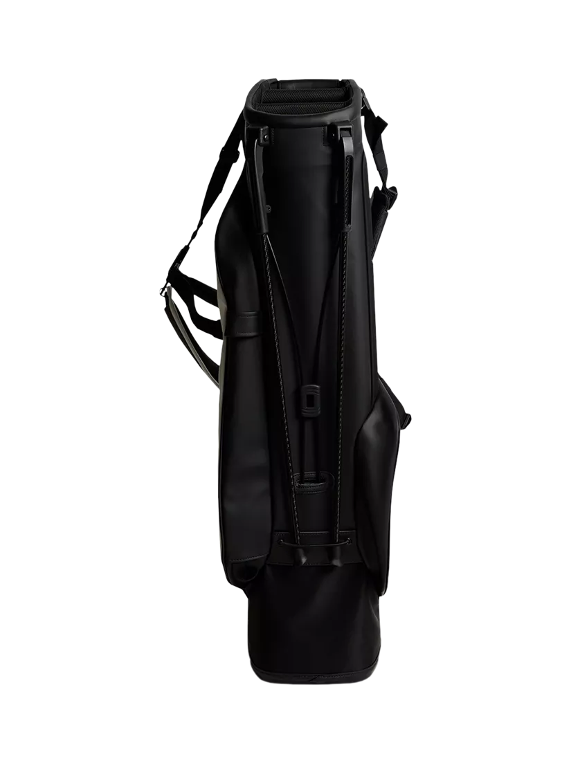 J.Lindeberg Sunday Stand golf bag black (British brand)
