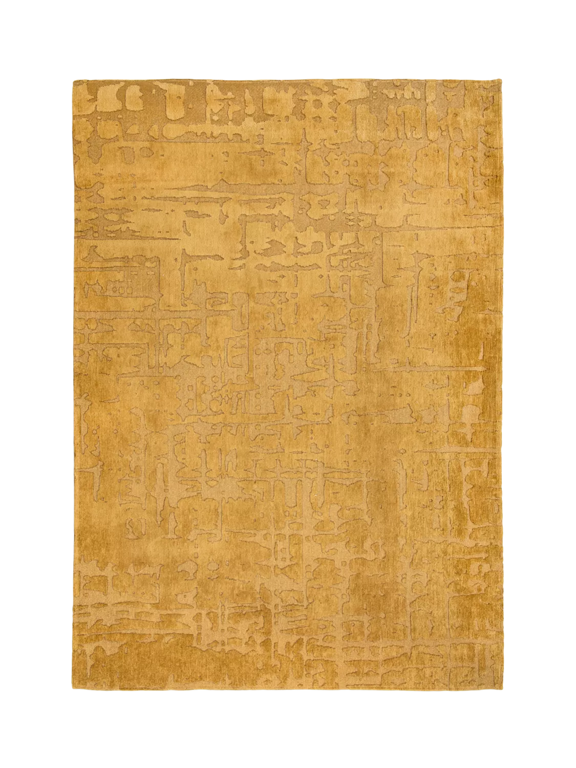 Louis De Poortere Baobab Madagascar rug Gold 140x200cm, UK version