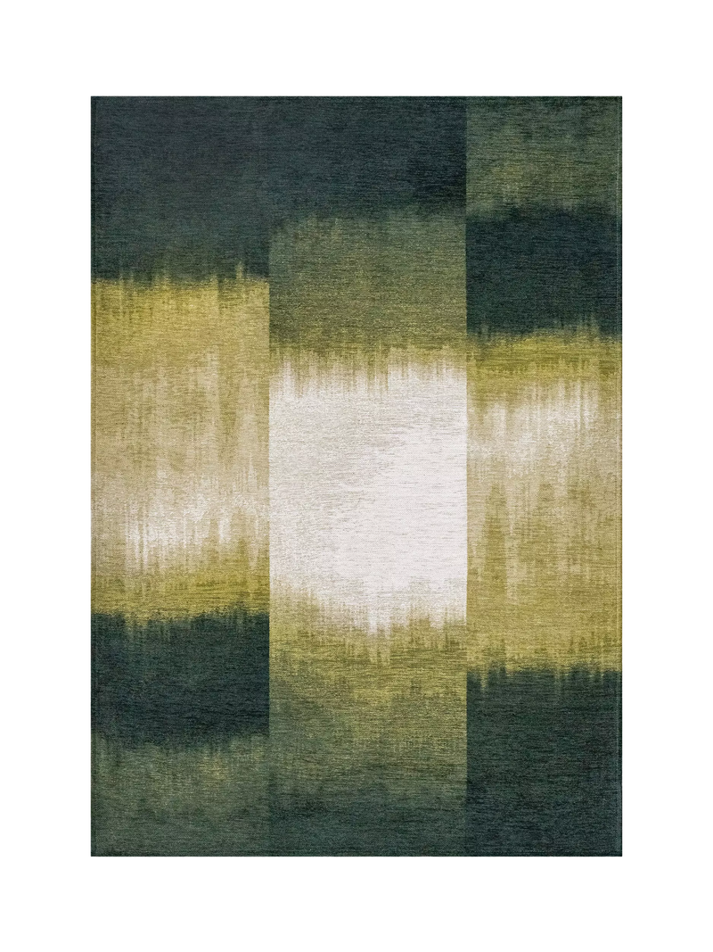Louis De Poortere Sendai abstract check rug (British brand)