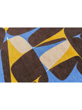 Louis De Poortere Stones abstract rug blue, UK version