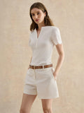 Hobbs Nima eyelet leather belt tan, imported from the UK