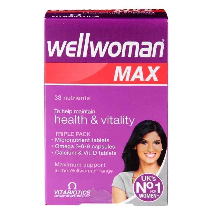 Vitabiotics Wellwoman Max 84 Tablets